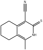 1-메틸-3-티옥소-2,3,5,6,7,8-헥사히드로-이소퀴놀린-4-카르보니트릴 구조식 이미지