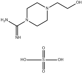 4-(2-Hydroxyethyl)piperazine-1-carboximidamide sulfate (salt) 구조식 이미지