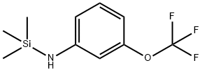 3-Trifluoromethoxy-N-(trimethylsiliyl)aniline Structure