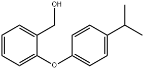 [2-(4-Isopropylphenoxy)phenyl]methanol Structure