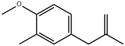 3-(4-Methoxy-3-methylphenyl)-2-methylprop-1-ene Structure
