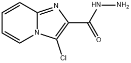3-Chloroimidazo[1,2-a]pyridine-2-carbohydrazide Structure