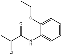 2-CHLORO-N-(2-ETHOXYPHENYL)PROPANAMIDE Structure