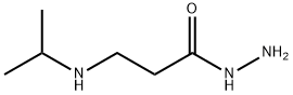 3-(ISOPROPYLAMINO)PROPANOHYDRAZIDE Structure