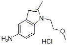 1-(2-METHOXY-ETHYL)-2-METHYL-1H-INDOL-5-YLAMINEHYDROCHLORIDE 구조식 이미지