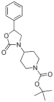 tert-butyl 4-(2-oxo-5-phenyl-1,3-oxazolidin-3-yl)piperidine-1-carboxylate Structure