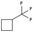 (Trifluoromethyl)cyclobutane Structure