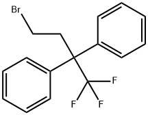 1,1'-(4-Bromo-1,1,1-trifluorobutane-2,2-diyl)-dibenzene Structure
