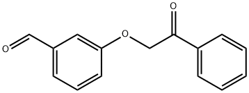 3-(2-Oxo-2-phenylethoxy)benzaldehyde 구조식 이미지