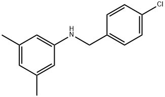 N-(4-Chlorobenzyl)-3,5-dimethylaniline Structure