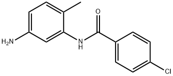 N-(5-Amino-2-methylphenyl)-4-chlorobenzamide Structure