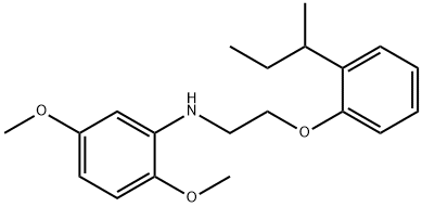 N-{2-[2-(sec-Butyl)phenoxy]ethyl}-2,5-dimethoxyaniline Structure