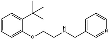 N-{2-[2-(tert-Butyl)phenoxy]ethyl}-N-(3-pyridinylmethyl)amine Structure