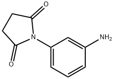 1-(3-aminophenyl)pyrrolidine-2,5-dione Structure