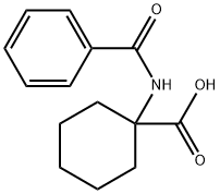 1-(benzoylamino)cyclohexanecarboxylic acid Structure