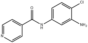 N-(3-amino-4-chlorophenyl)isonicotinamide 구조식 이미지