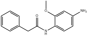 N-(4-amino-2-methoxyphenyl)-2-phenylacetamide 구조식 이미지