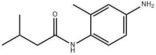 N-(4-amino-2-methylphenyl)-3-methylbutanamide Structure