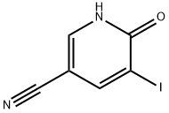 6-hydroxy-5-iodonicotinonitrile Structure