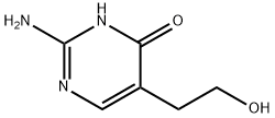 2-amino-5-(2-hydroxyethyl)pyrimidin-4-ol 구조식 이미지