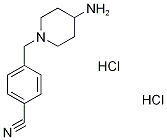 4-[(4-aminopiperidin-1-yl)methyl]benzonitrile dihydrochloride Structure