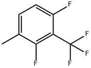 2,6-Difluoro-3-methylbenzotrifluoride Structure