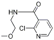 2-Chloro-N-(2-methoxyethyl)nicotinamide 구조식 이미지