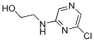 2-[(6-Chloro-2-pyrazinyl)amino]-1-ethanol 구조식 이미지