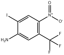 2-Iodo-4-nitro-5-(trifluoromethyl)aniline Structure