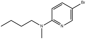 5-Bromo-N-butyl-N-methyl-2-pyridinamine Structure