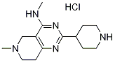 Methyl-(6-methyl-2-piperidin-4-yl-5,6,7,8-tetra-hydro-pyrido[4,3-d]pyrimidin-4-yl)-amine HCl 구조식 이미지