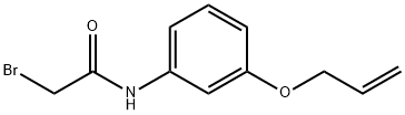N-[3-(Allyloxy)phenyl]-2-bromoacetamide 구조식 이미지