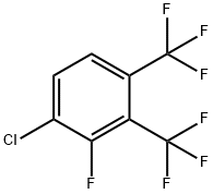 1-Chloro-2-fluoro-3,4-bis-(trifluoromethyl)benzene 구조식 이미지