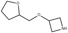 3-(Tetrahydro-2-furanylmethoxy)azetidine Structure