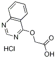 (Quinazolin-4-yloxy)-acetic acid hydrochloride Structure