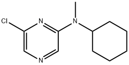 6-Chloro-N-cyclohexyl-N-methyl-2-pyrazinamine 구조식 이미지