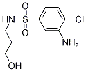 3-Amino-4-chloro-N-(3-hydroxypropyl)-benzenesulfonamide Structure
