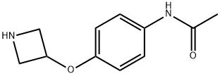 N-[4-(3-Azetidinyloxy)phenyl]acetamide Structure