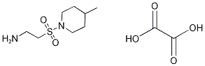 2-(4-Methyl-piperidine-1-sulfonyl)-ethylamineoxalate 구조식 이미지