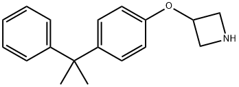 3-Azetidinyl 4-(1-methyl-1-phenylethyl)phenylether Structure