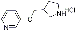 3-(3-Pyrrolidinylmethoxy)pyridine hydrochloride Structure