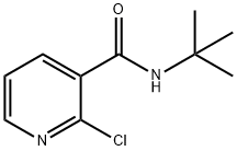 N-(tert-Butyl)-2-chloronicotinamide 구조식 이미지