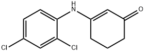 2-cyclohexen-1-one, 3-[(2,4-dichlorophenyl)amino]- 구조식 이미지