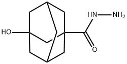 tricyclo[3.3.1.1~3,7~]decane-1-carboxylic acid, 3-hydroxy- Structure