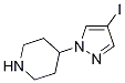 4-(4-Iodo-1H-pyrazol-1-yl)piperidine Structure