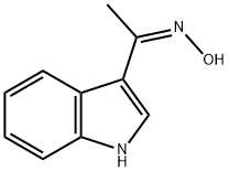 (1Z)-1-(1H-Indol-3-yl)ethanone oxime 구조식 이미지