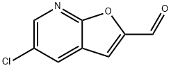 5-Chlorofuro[2,3-b]pyridine-2-carbaldehyde Structure