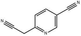 6-(Cyanomethyl)nicotinonitrile 구조식 이미지