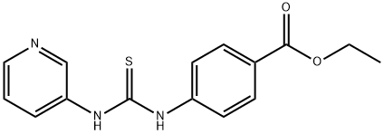 Ethyl 4-{[(pyridin-3-yl)carbamothioyl]amino}-benzoate Structure