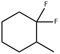 1,1-Difluoro-2-methylcyclohexane 구조식 이미지